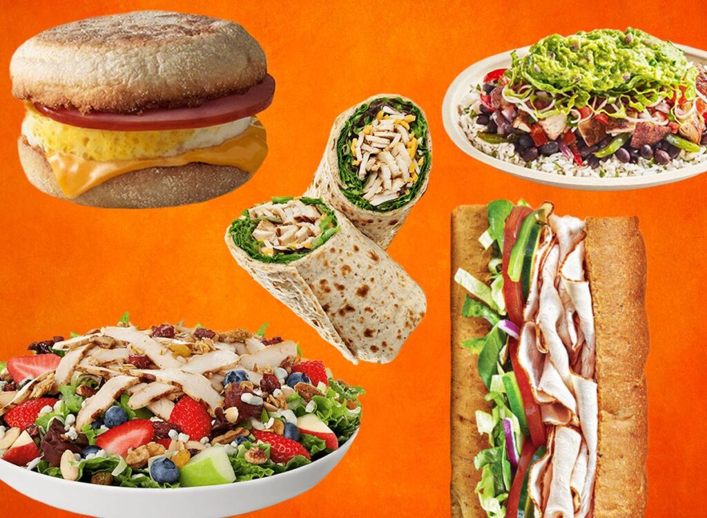 10 Healthiest Fast-Food Meals for Weight Loss, According to RDs 10 Healthiest Fast-Food Meals for Weight Loss, According to RDs