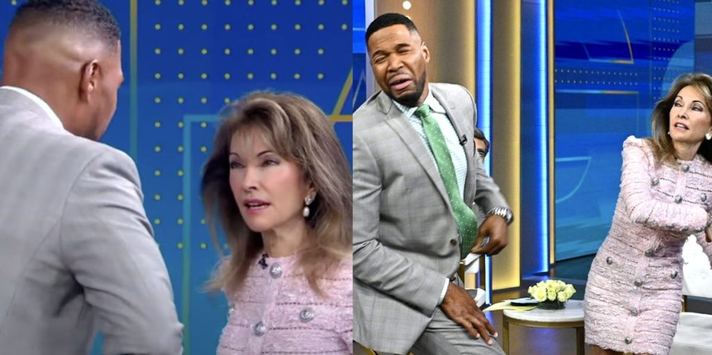 'GMA' Fans Lose It After Susan Lucci 'Slaps' Michael Strahan On TV
