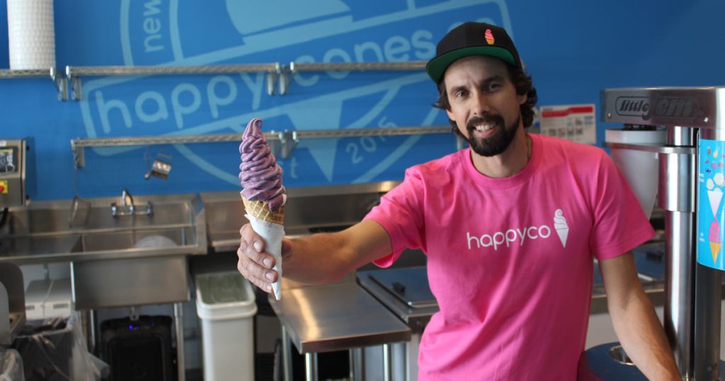 How Happy Cones Gave Hap Cameron Purpose