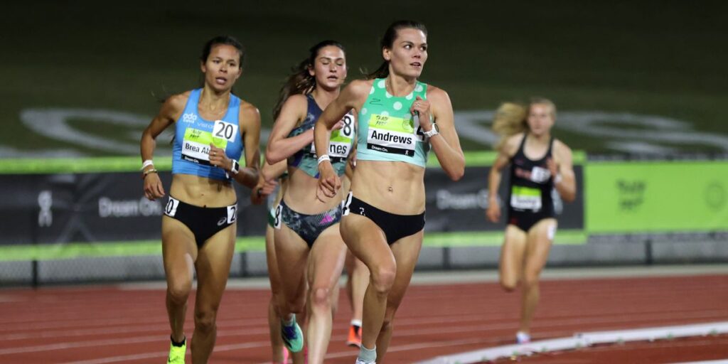 Josette Andrews Runs World Lead in 5,000 Meters