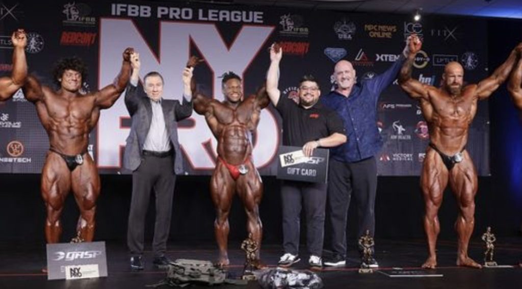 Tonio Burton Stamps His Olympia Ticket with a 2023 New York Pro Win Tonio Burton Stamps His Olympia Ticket with a 2023 New York Pro Win