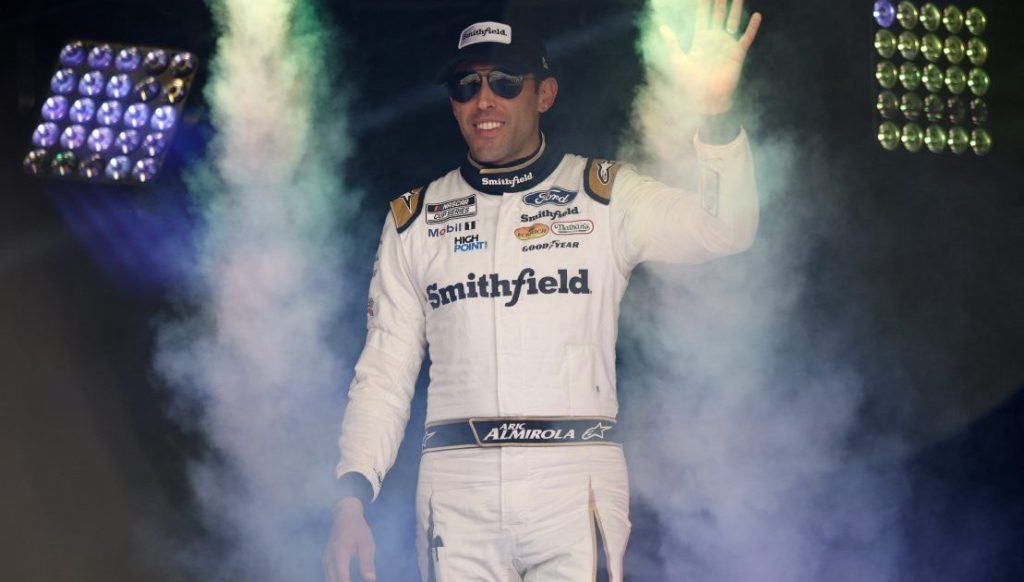 Aric Almirola Continues Training Year-Round to Reach Victory Lane