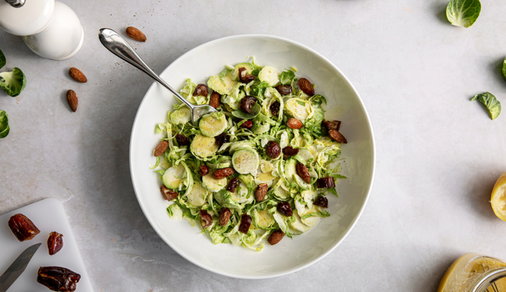 Warm Brussels Sprouts Caesar Salad Recipe