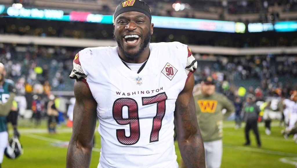 Efe Obada Trains For Longevity as He Helps Mold Future NFL Prospects