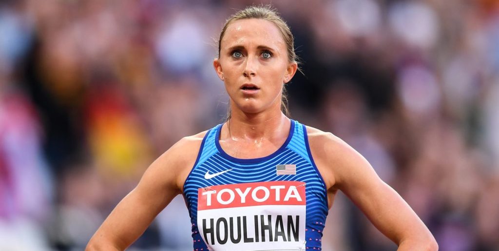 Shelby Houlihan Races at 2023 Beer Mile World Classic