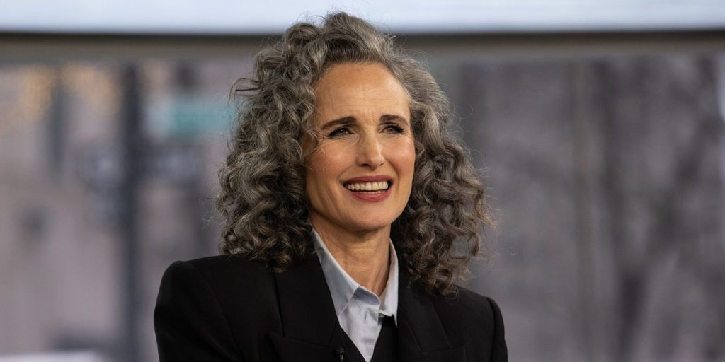 Andie MacDowell Simply Isn’t Interested in Looking Younger