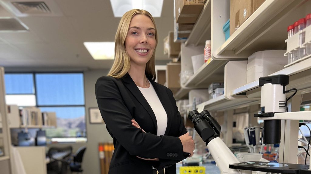 A student’s approach in biomedical research aims to give others a voice A student's approach in biomedical research aims to give others a voice