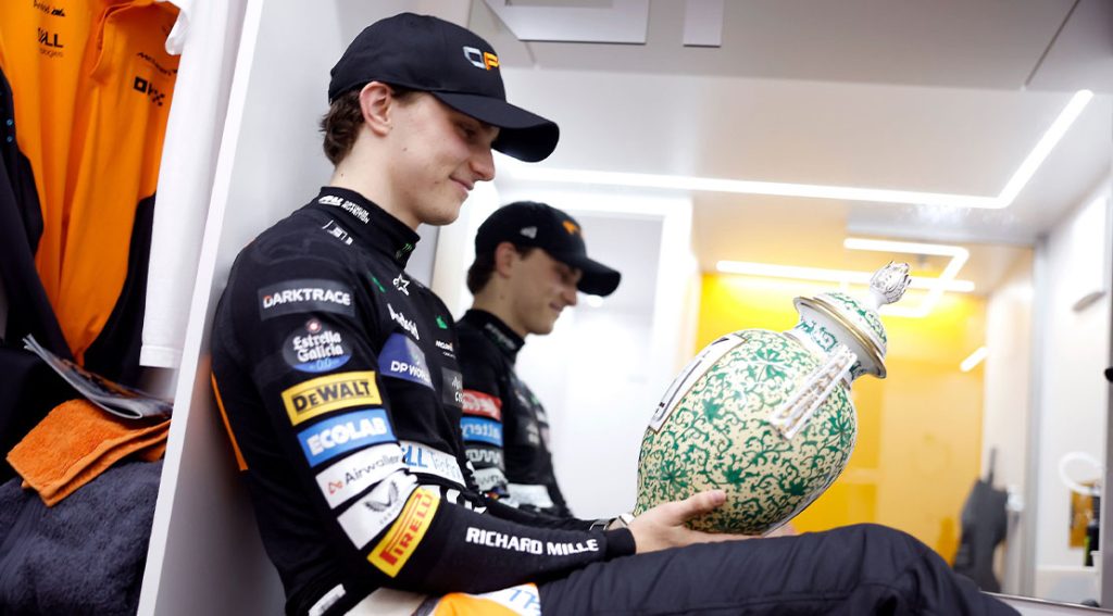 Oscar Piastri Describes the Physical Effects of a Long F1 Season