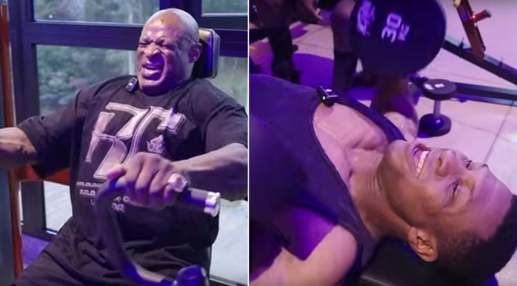 Ronnie Coleman Trained Jonathan Majors With This Brutal Chest Workout For 'Magazine Dreams'