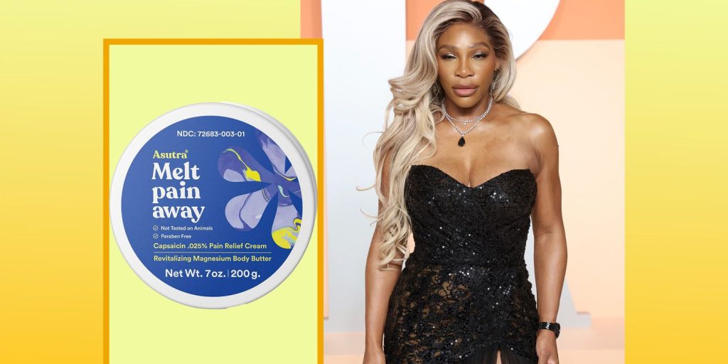 Venus Williams Uses Asutra's Magnesium Pain Relief Cream