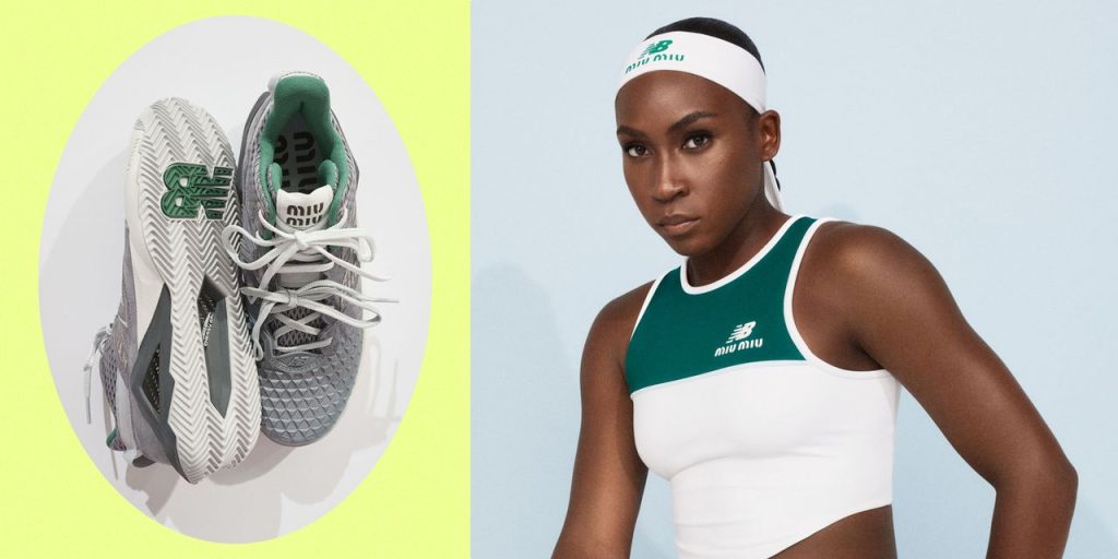 Coco Gauff Teams Up with New Balance x Miu Miu