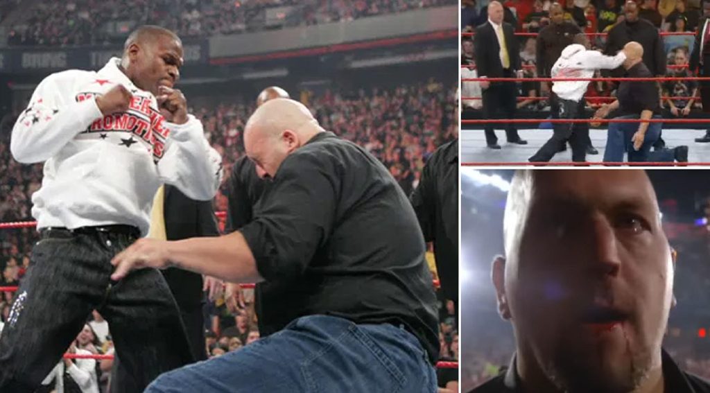 Did Floyd Mayweather Really Break Big Show’s Nose in WWE? “Money” Speaks Out Did Floyd Mayweather Really Break Big Show’s Nose in WWE? “Money” Speaks Out