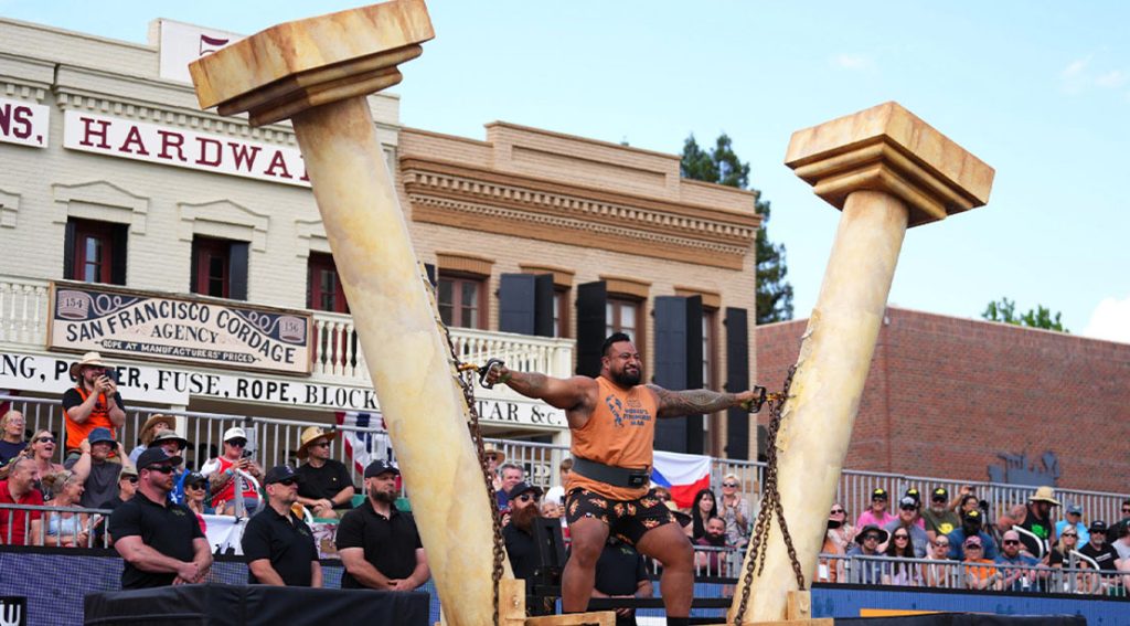 Eddie Williams Breaks Hercules Hold Record at the 2025 World’s Strongest Man Eddie Williams Breaks Hercules Hold Record at the 2025 World’s Strongest Man