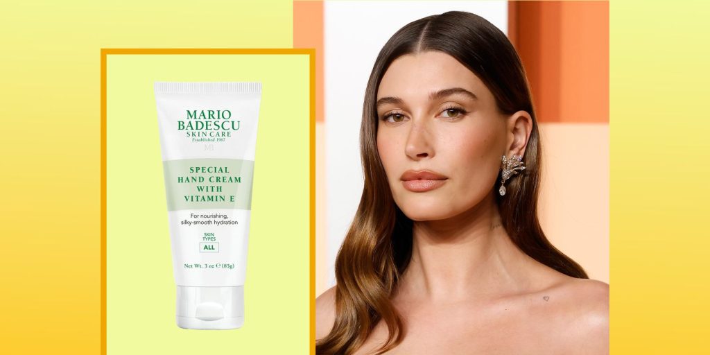 Hailey Bieber Uses This $8 Mario Badescu Hand Cream