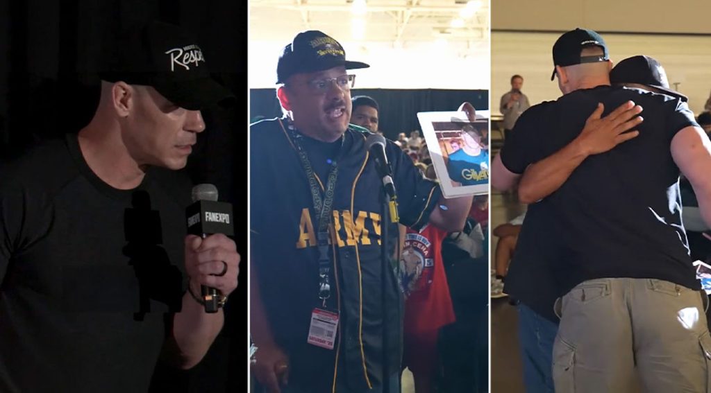 John Cena Moves Fan to Tears at Dallas Expo with Touching 20-Year Reunion