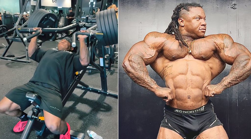 Tonio Burton’s Heavy Incline ISO Press Routine for Max Chest Gains Before Olympia 2025 Tonio Burton’s Heavy Incline ISO Press Routine for Max Chest Gains Before Olympia 2025