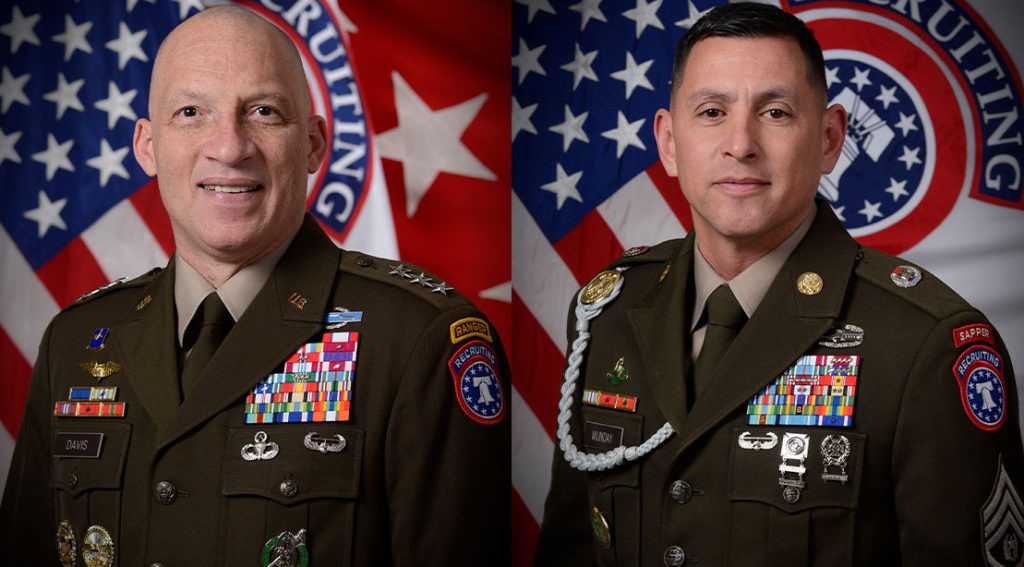 LTG Johnny Davis and CSM Shade Munday Make Being Fit To Serve a Priority