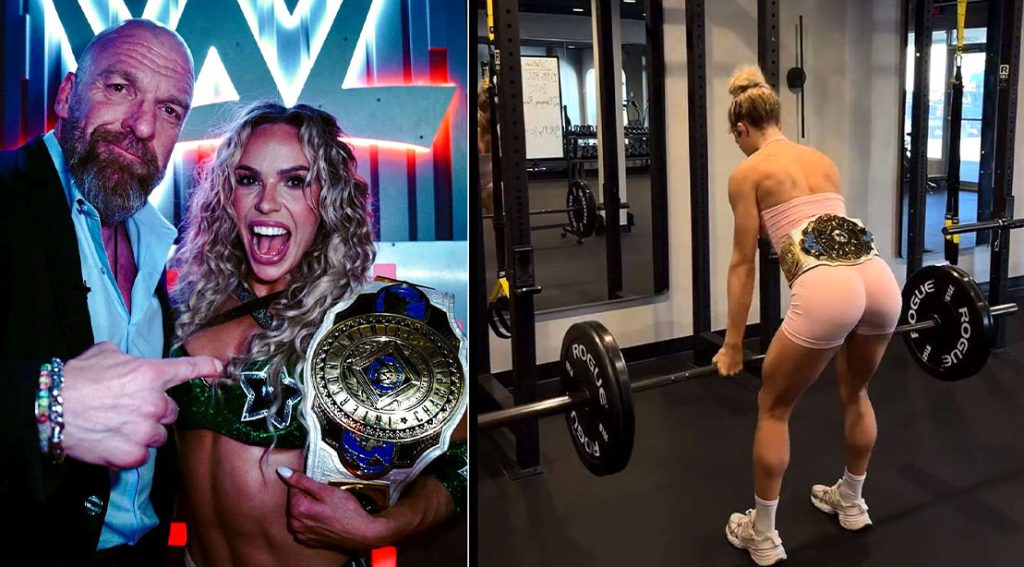 Maxxine Dupri Shocks WWE With Intercontinental Title Win & Shares Her Viral Leg Workout
