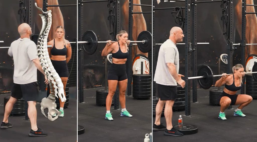Australian Strength Coach Sebastian Oreb Fixes a Common Squat Mistake That Can Wreck Your Back