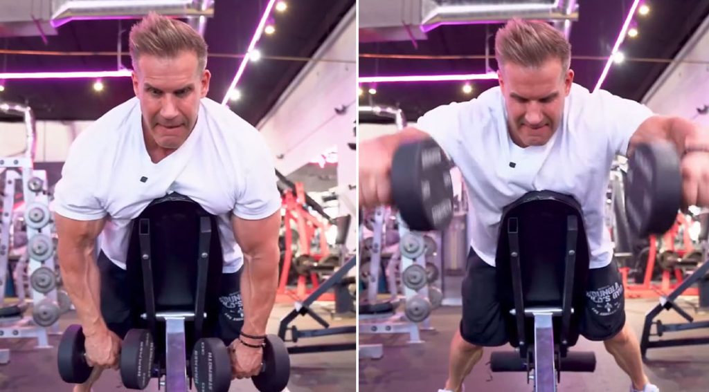 Jay Cutler Shares a Shoulder-Focused Dumbbell Front Raise