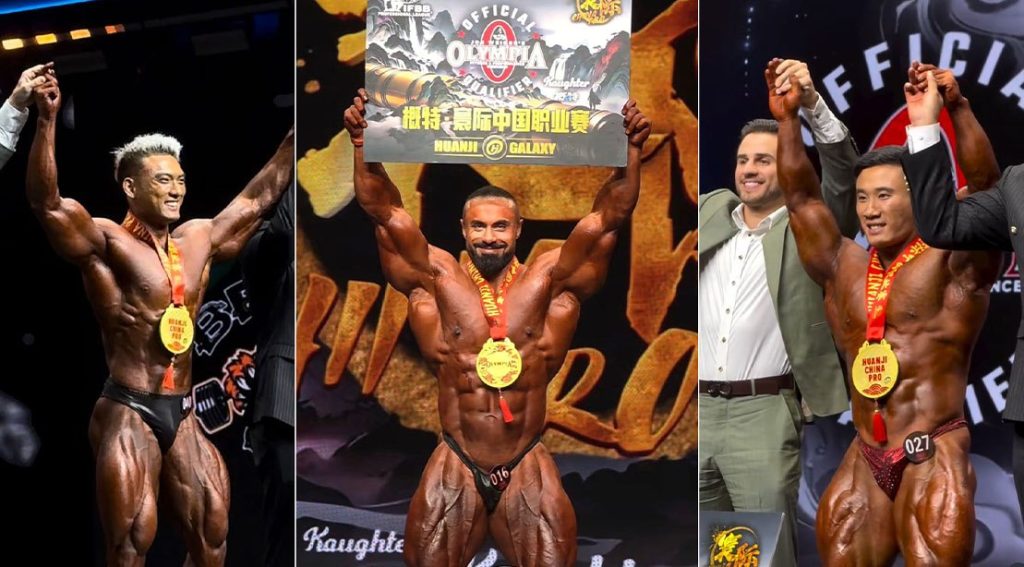 2026 Huanji Chengdu China Pro Results: Behrooz Tabani Leads New Wave of Olympia Qualifiers