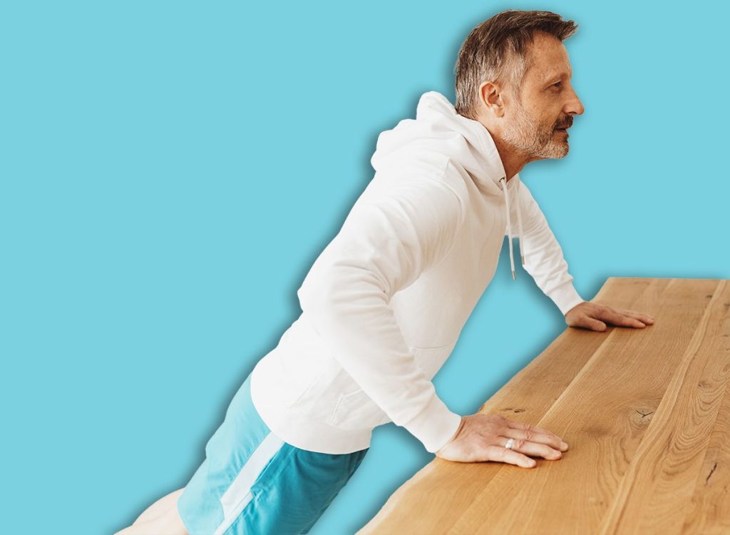 Kitchen Counter Exercises for Leg Strength 60+