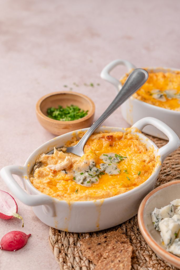 High-protein buffalo chicken dip - Diet Doctor
