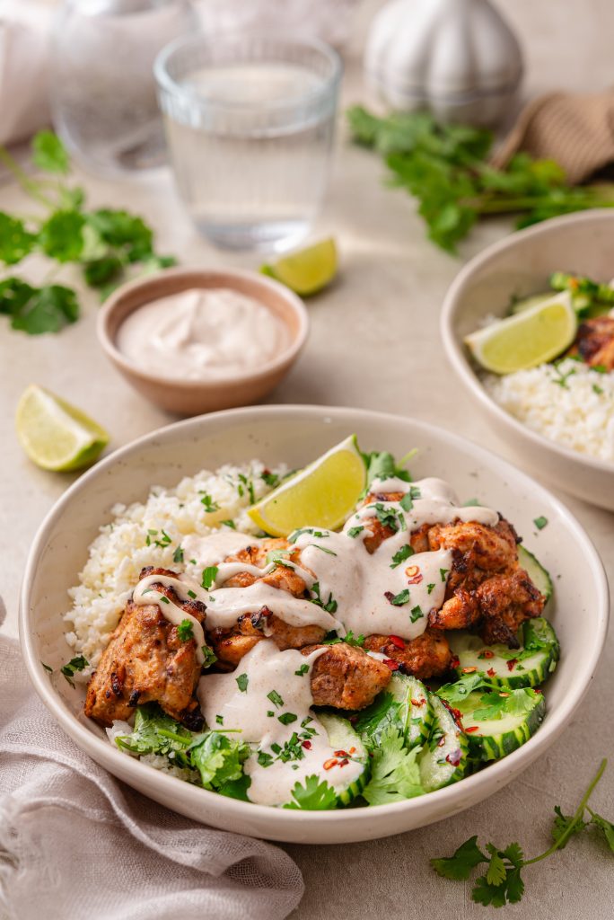 Chicken tikka bites (air fryer)